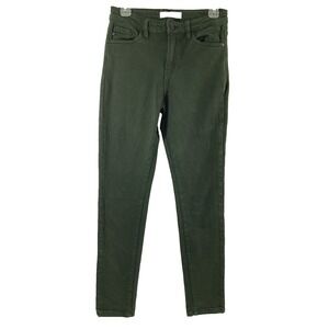 Kancan Jeans Womens Size‎ 27 Dark Green Denim Skinny Stretch Casual